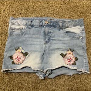 Justice Floral shorts